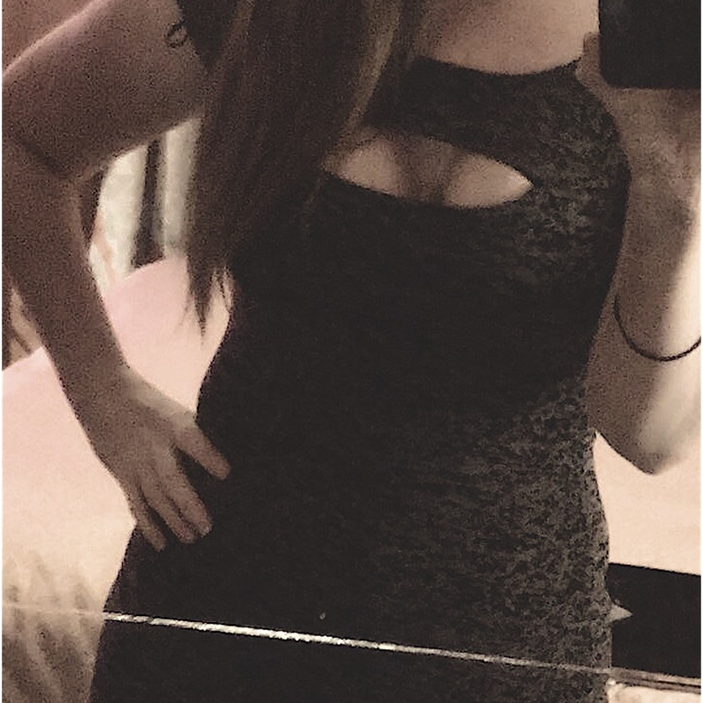 Multi colored guess dress